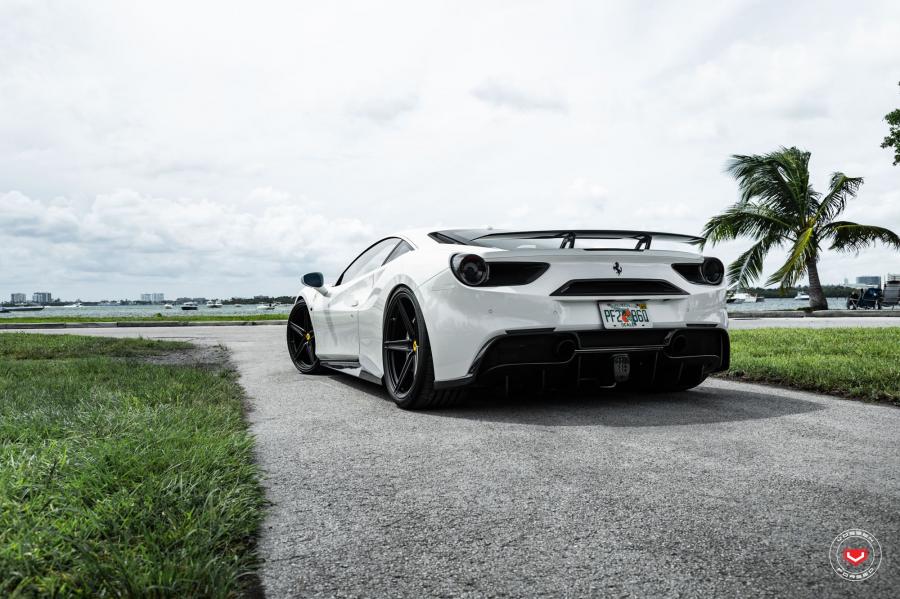  Ferrari 488 GTB on Vossen Wheels (M-X5) 2018 года  (фото 11 из 22)